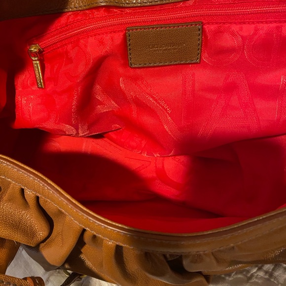 Dolce & Gabbana Brown Shoulder Bag with Gold Hardware